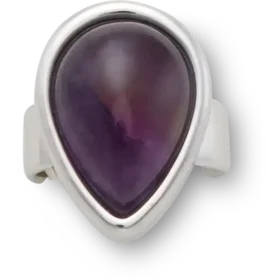Bijoux Jibbitz™ « Sandale C » en pierre en forme de poire
