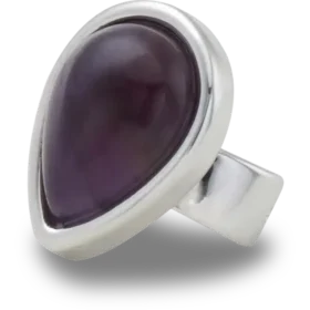 Bijoux Jibbitz™ « Sandale C » en pierre en forme de poire