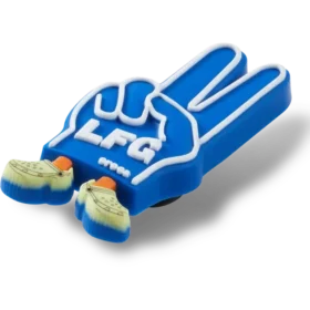 Bijoux Jibbitz™ « Signe de paix » en mousse Lfg