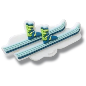 Bijoux Jibbitz « Skis et bottes de ski »