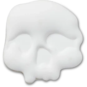 Bijoux Jibbitz « Skull » empilés