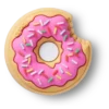 Bijoux Jibbitz « Sprinkle Donut Bite » Bijoux Jibbitz « Sprinkle Donut Bite »