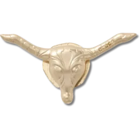 Bijoux Jibbitz™ « Taureau » dorés