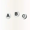 Bijoux Jibbitz « Tiny Friendship » lettre C Bijoux Jibbitz « Tiny Friendship » lettre C