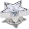 Bijoux Jibbitz « Étoile scintillante » avec pierre argentée Bijoux Jibbitz « Étoile scintillante » avec pierre argentée