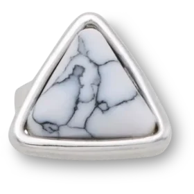 Bijoux Jibbitz « Triangle marbré Sandale C »