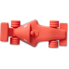 Bijoux Jibbitz™ « Voiture de course rouge » en 3D