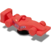 Bijoux Jibbitz™ « Voiture de course rouge » en 3D