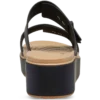 Brooklyn Buckle Matte Wrap Low Wedge
