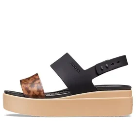 Brooklyn Low Wedge « Noir Marron »