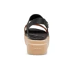 Brooklyn Low Wedge « Noir Marron »
