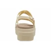 Brooklyn Strappy Low Wedge « Bone »