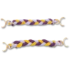 Chaîne pour sandales tissée multicolore, lot de 2 Bijoux Jibbitz™