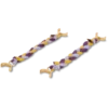 Chaîne pour sandales tissée multicolore, lot de 2 Bijoux Jibbitz™