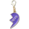 Charm « BFF » pailleté violet (côté droit) Bijoux Jibbitz pour bijoux de chaussures Charm « BFF » pailleté violet (côté droit) Bijoux Jibbitz pour bijoux de chaussures