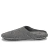 Chaussons classiques décontractés, épaisses et chaudes, unisexes, grises