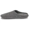 Chaussons classiques décontractés, épaisses et chaudes, unisexes, grises