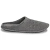 Chaussons classiques décontractés, épaisses et chaudes, unisexes, grises