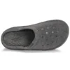 Chaussons classiques décontractés, épaisses et chaudes, unisexes, grises