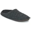 Chaussons classiques décontractés unisexes noirs