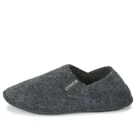 Chaussons classiques à semelle souple, unisexes, noirs