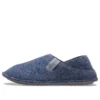 Chaussons classiques unisexes à semelle souple, bleus