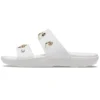 Chaussons de sport d&rsquo;extérieur confortables à talon plat et semelle souple, blancs