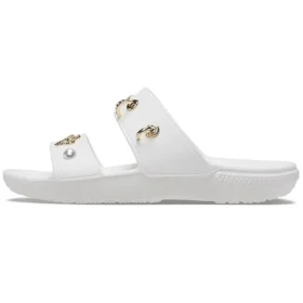 Chaussons de sport d&rsquo;extérieur confortables à talon plat et semelle souple, blancs