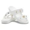 Chaussons de sport d&rsquo;extérieur confortables à talon plat et semelle souple, blancs