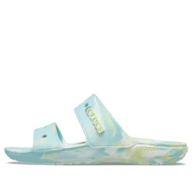 Chaussons unisexes classiques décontractés « Bleu-vert »
