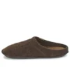 Chaussons unisexes classiques et décontractés, marron