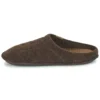 Chaussons unisexes classiques et décontractés, marron