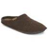 Chaussons unisexes classiques et décontractés, marron