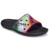 Chaussons unisexes colorés et décontractés, multicolores et noirs