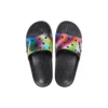 Chaussons unisexes colorés et décontractés, multicolores et noirs