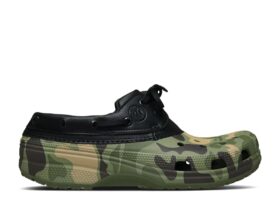 Chaussures bateau Classic Duck Camo « Black Cargo »