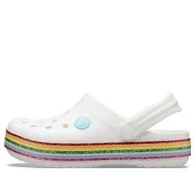 Chaussures Crocband Rainbow « Blanc multicolore »