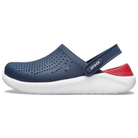 Chaussures de plage LiteRide unisexes bleu et rouge