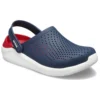 Chaussures de plage LiteRide unisexes bleu et rouge