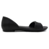 Chaussures plates Lina Embellished D&rsquo;Orsay « noir »