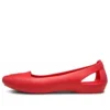 Chaussures plates rouges