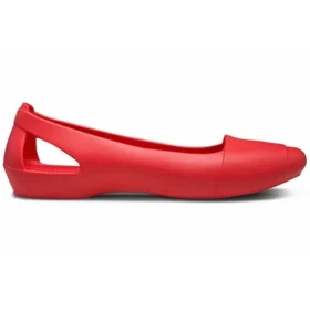 Chaussures plates rouges