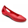 Chaussures plates rouges