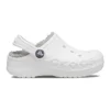 Classic Baya Lined Clog « White Grey »