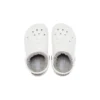 Classic Baya Lined Clog « White Grey »