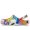 Classic Beach Sandals unisexes multicolores et blanches