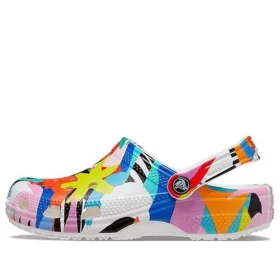 Classic Beach Sandals unisexes multicolores et blanches