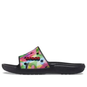 Classic Bubble Block Slides « Black Multi »