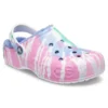 Classic Clog Crocs à imprimé Tie-Dye « Multicolore »