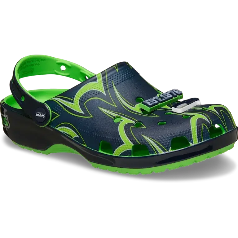 Classic Clog des Seattle Seahawks de la NFL Classic Clog des Seattle Seahawks de la NFL